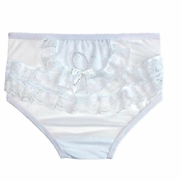 Calcinha PP-G infantil Rendada Nylon Everly | 040