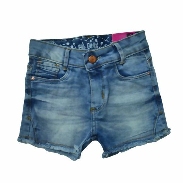 35166 Short Jeans Feminino 4-8 Akiyoshi Jeans