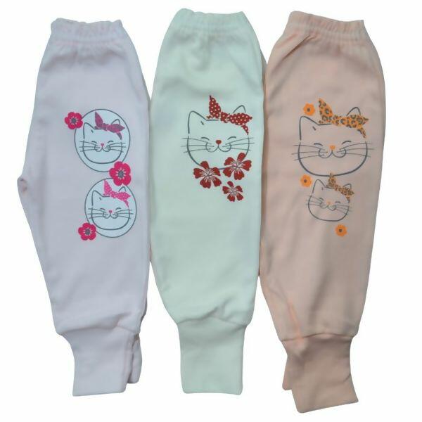  Culote Feminino Pé-Vira Duas Gatinhas RN-EX c/3unid. Petutinha | 7633