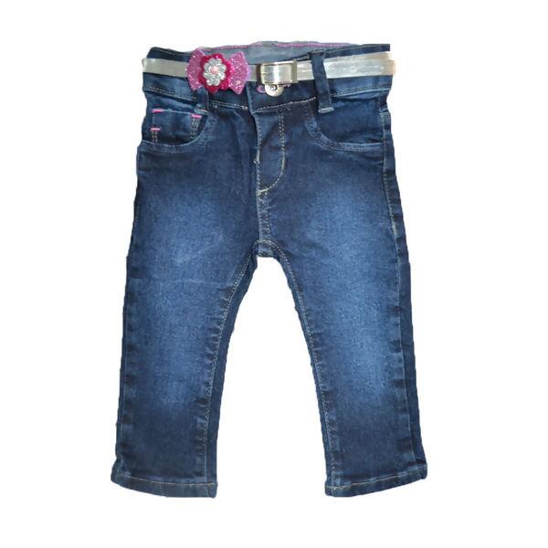 80076 Calça Jeans Feminina com Cintinho P-G Akiyoshi Jeans