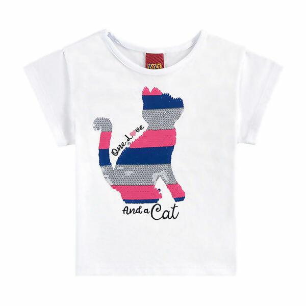 110880 Blusa Love Cat Kyly