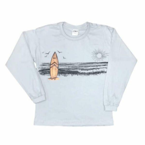 Camiseta Manga Longa 10A16 Estampas Variadas Matteus | 025
