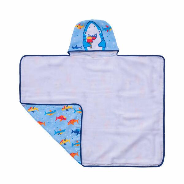  Toalha Estampada com Capuz e Forro Fralda 67x90 Incomfral  | Baby Joy Funny     76004