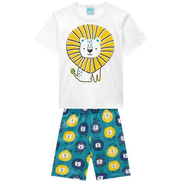 111650 Pijama Manga Curta Masculino 