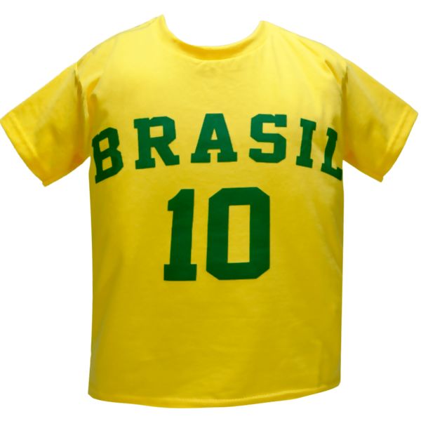 Camiseta 1 a 3 Brasil Manga Curta Matteus | M01