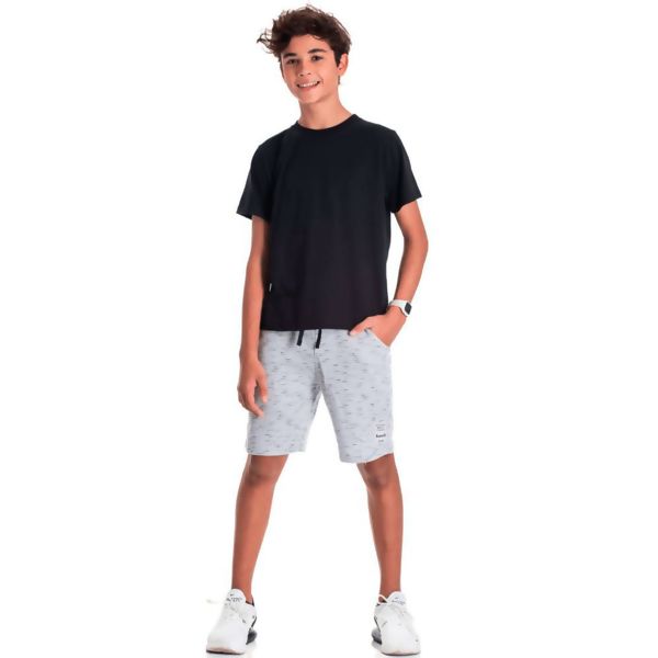  Camiseta Masculina Básica  10 AO 16 Faraeli RECHSUL KIDS | 3791