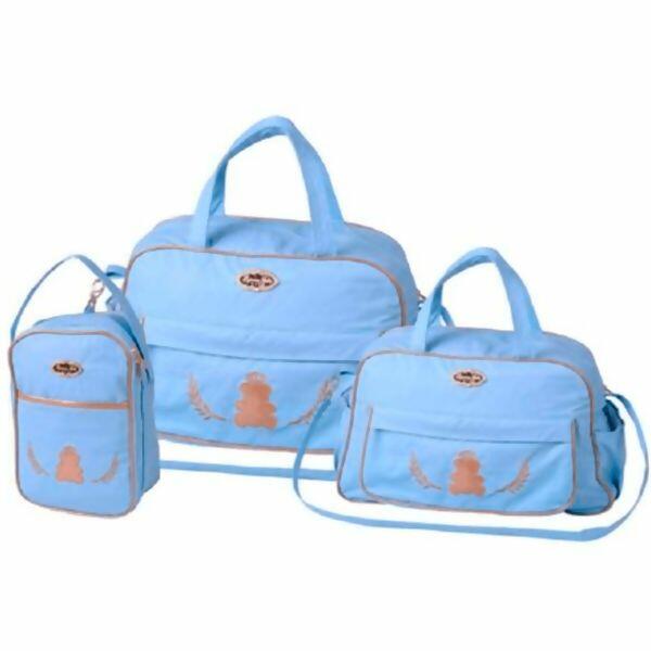 903 Kit de Bolsa Maternidade Lovely Baby 3 peças Espera Feliz