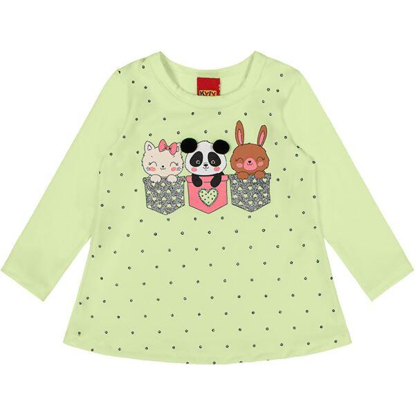 Blusa Manga Longa PANDA  P ao G  Kyly |  207901