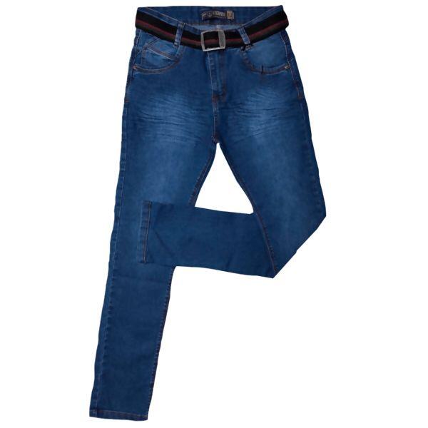 8072 Calça Jeans Masculina  com Cinto 10 ao 16  Escapade