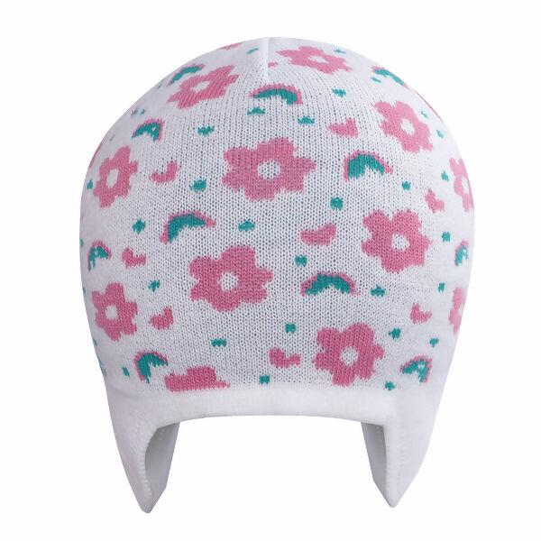 882 Gorro Acrílico Feminino FLORIDO  Primeiros Passos  Boneleska