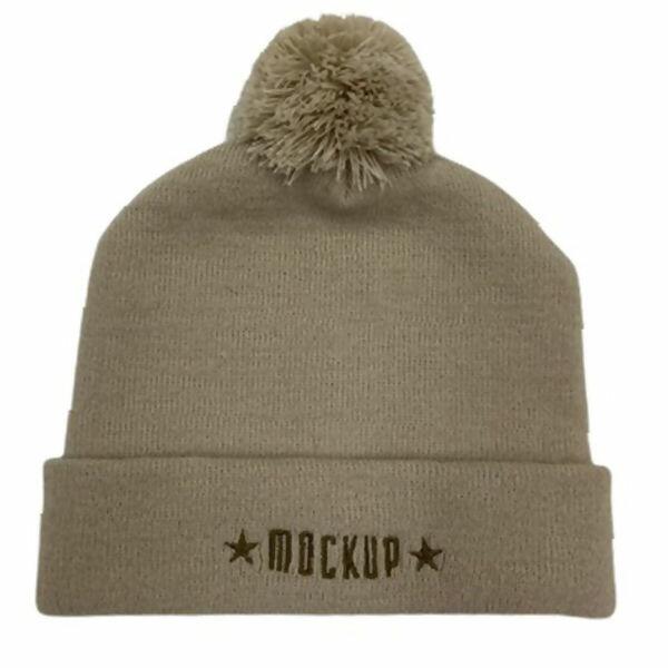 Gorro Acrílico PomPom  MOCKUP  Infantil  Boneleska  |  886