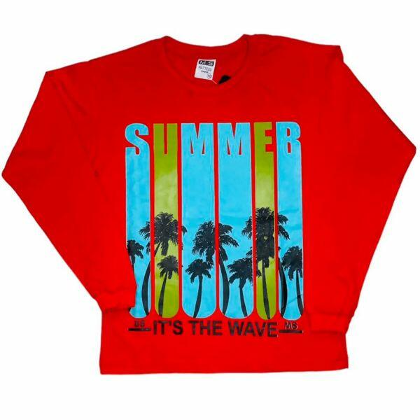 Camiseta Manga Longa  Summer Wave e Skate  10 ao 16  Matteus   |    MT13