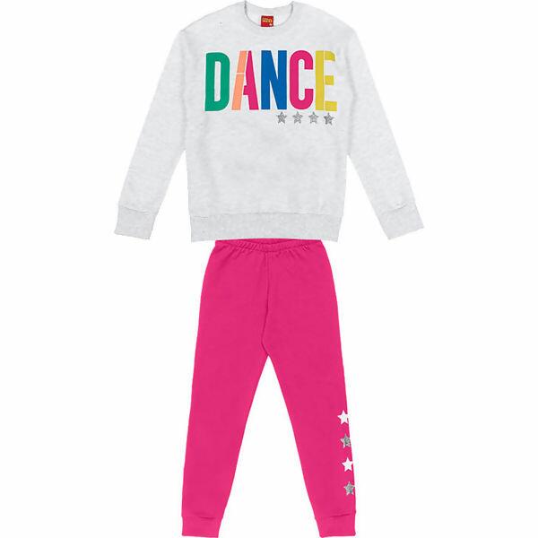 208006 Conjunto Feminino DANCE COLLOR  4 ao 8  Kyly