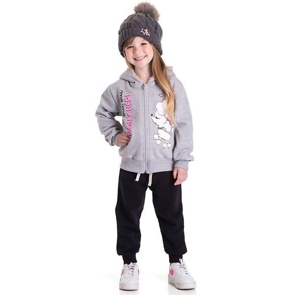 7913 Jaqueta Feminina Capuz MON CHERE 1ao3 |  Rechsul Kids