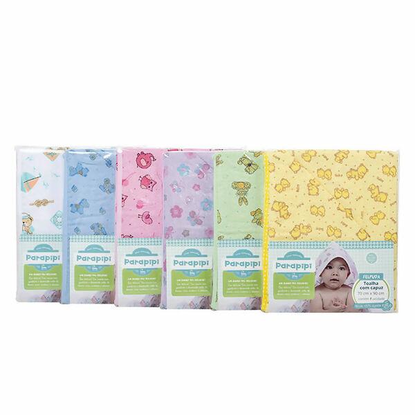  Toalha Felpa Estampada Capuz  70cm X 70cm Minas Rey | 1355