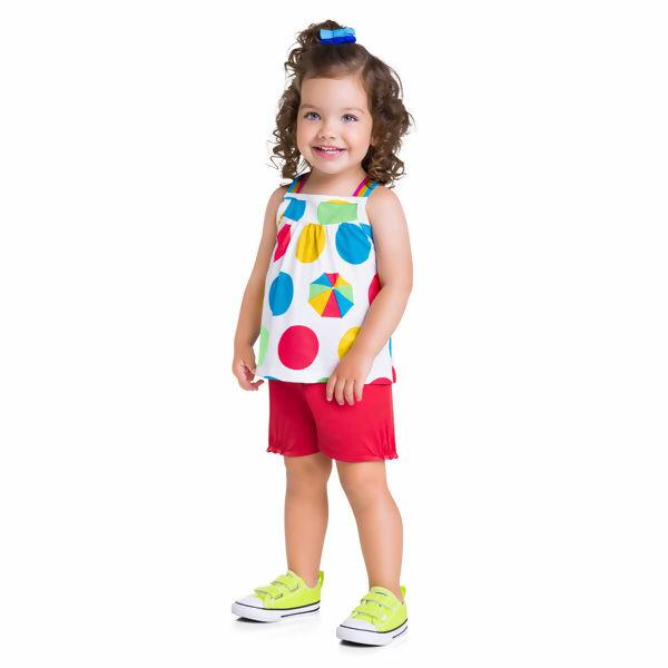 Conjunto Feminino BOLINHAS  P ao G   Kyly  | 112037