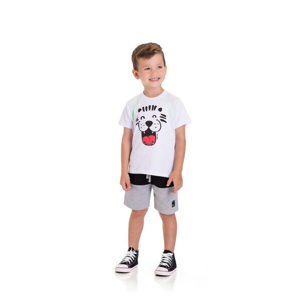 3877 Bermuda Masculina Moletinho 1 ao 3  Faraeli