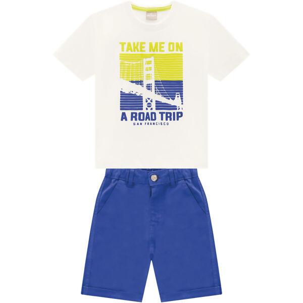 Conjunto Masculino Infantil   TAKE ME ON  1 ao 3    Milon  |  15057