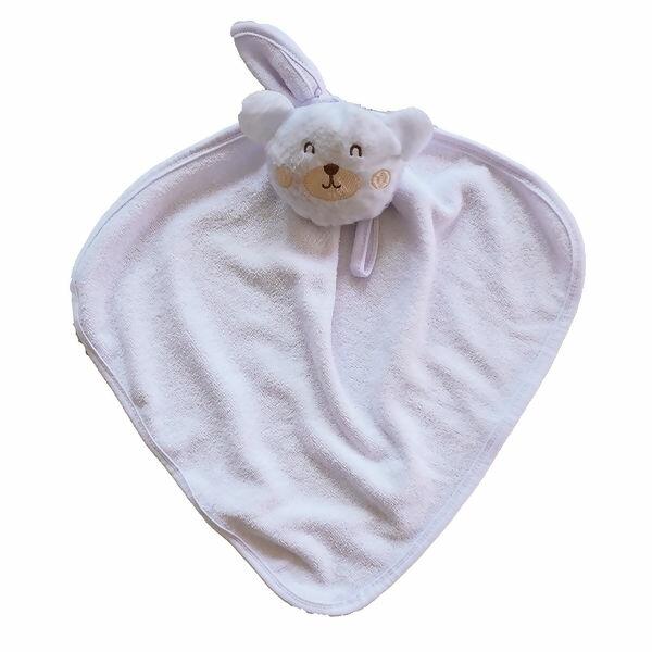 Naninha com Pelucia e Prendedor de Chupeta  32x32 Incomfral  Bambi  |   86003