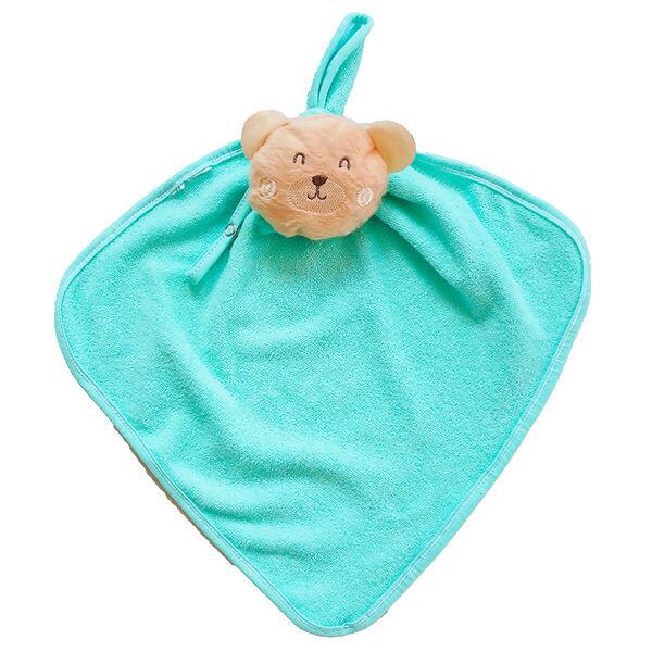 Naninha com Pelucia e Prendedor de Chupeta  32x32 Incomfral  Bambi  |   86003