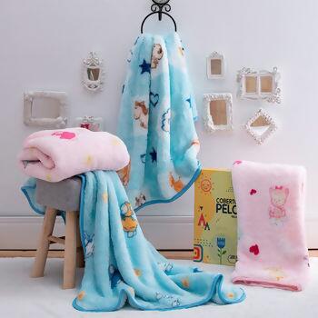 70130 Cobertor Tradicional Infantil Pelo Alto 90cmx1,10m Estampado Jolitex