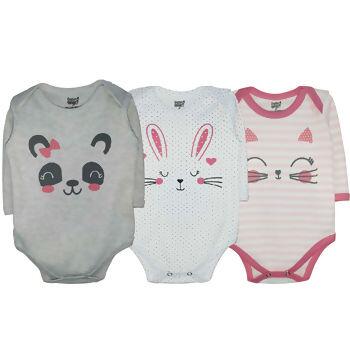 01070 Body Fem M/L RN-EG c/3un  Doctor Baby