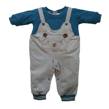 5543 Macacão Masculino Malha M/L Bear Funny RN-G Maglian