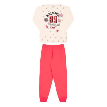 1823 Conjunto Feminino Gola Careca 'Girls Just' 4A8 Catolele