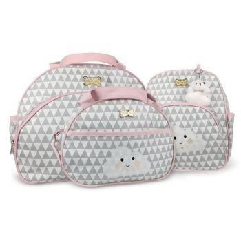 Kit Bolsa Maternidade 3 Peças Mave Baby  | 227