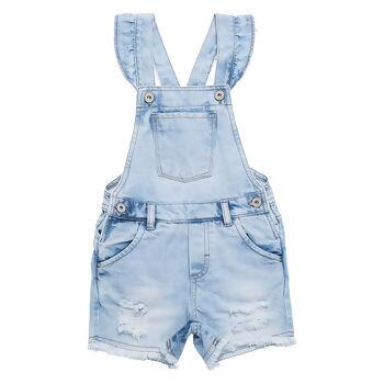 5029 Jardineira Feminina 1-4 |  Mania Kids