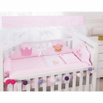 Kit de Berço Bordado com Varal de LED com 11peças 0205170008 Inomfral | Bambi