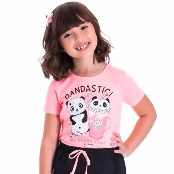 7774 Blusa M/C 'PANDA' 4-8 Rechsul