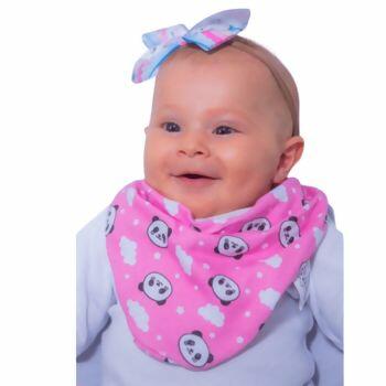 301852 Babador Bandana Feminino c/3unid Mafessoni
