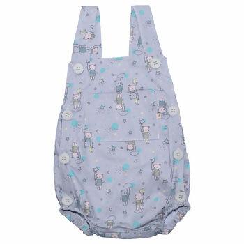 97002 Jardineira Estampada P-GG Incomfral / Baby Joy Wear