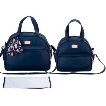Kit Bolsa Baby Luxo 3 peças  Espera Feliz | 986