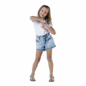 6097 Short Clochard Feminino 6-12  |  Mania Kids