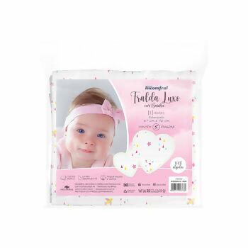  Fralda Luxo Estampada com Bainha 67x70 com 5unid Incomfral  |  32021