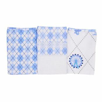 3385 Babete Felpa 27x30 com 3unid Minasrey | Loupiot Classic