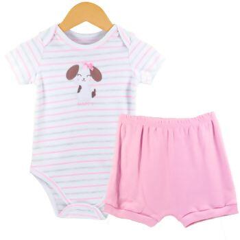 Body e Shorts Happy P ao GG Iaze Baby |  28023