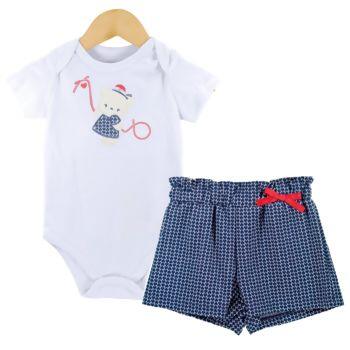 Body e Shorts Ursa P ao GG Iaze Baby  |   28030