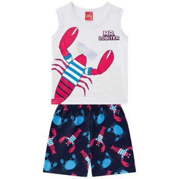 111559 Conjunto Regata Masculino 4-8 'Lobster' KYLY