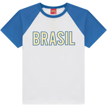 Camiseta Brasil 4 a 8 Kyly | K111907I