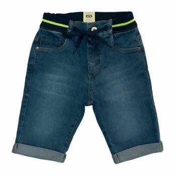 1404020 Bermuda Jeans Masculina 10 ao 16 Clube do Doce