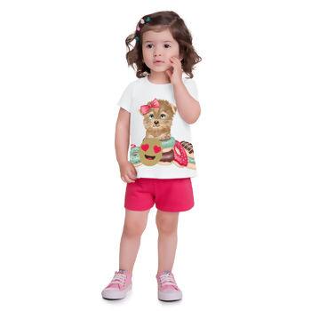 111465 Conjunto Feminino  CACHORRINHO  1 ao 3  Kyly