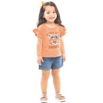 03175 Blusa Feminina SUPER CUTE FASHION  1 ao 3  Dila