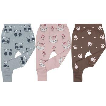  Culote Feminino  RN ao GG pacote com 3 unid.  coordena 01052  Doctor Baby | 06052
