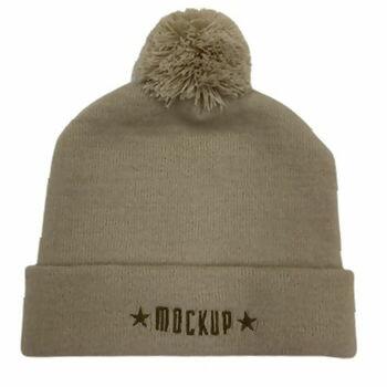 Gorro Acrílico PomPom  MOCKUP  Infantil  Boneleska  |  886