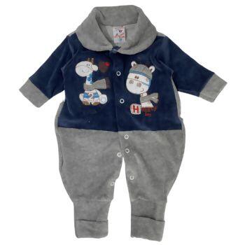 313 Macacão Masculino Plush  RN ao G  My Little One