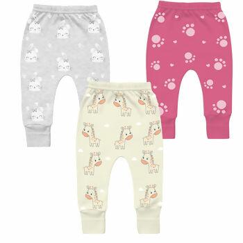 Culote Feminino PANDA RN ao GG 3Un. Cordena com 02040 Doctor Baby | 06040