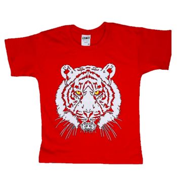 Camiseta Masculina Manga Curta   Tigre  4 ao 8   Matteus  |   ref.66V      VE2023